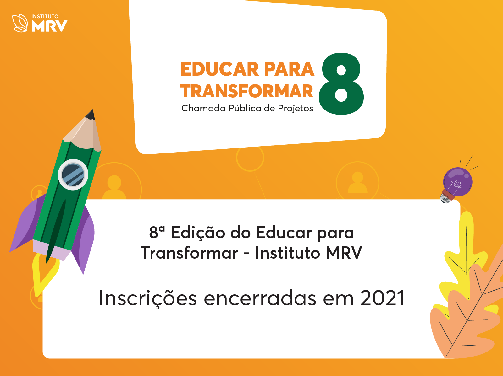 Edital Educar para Transformar 8ª edição